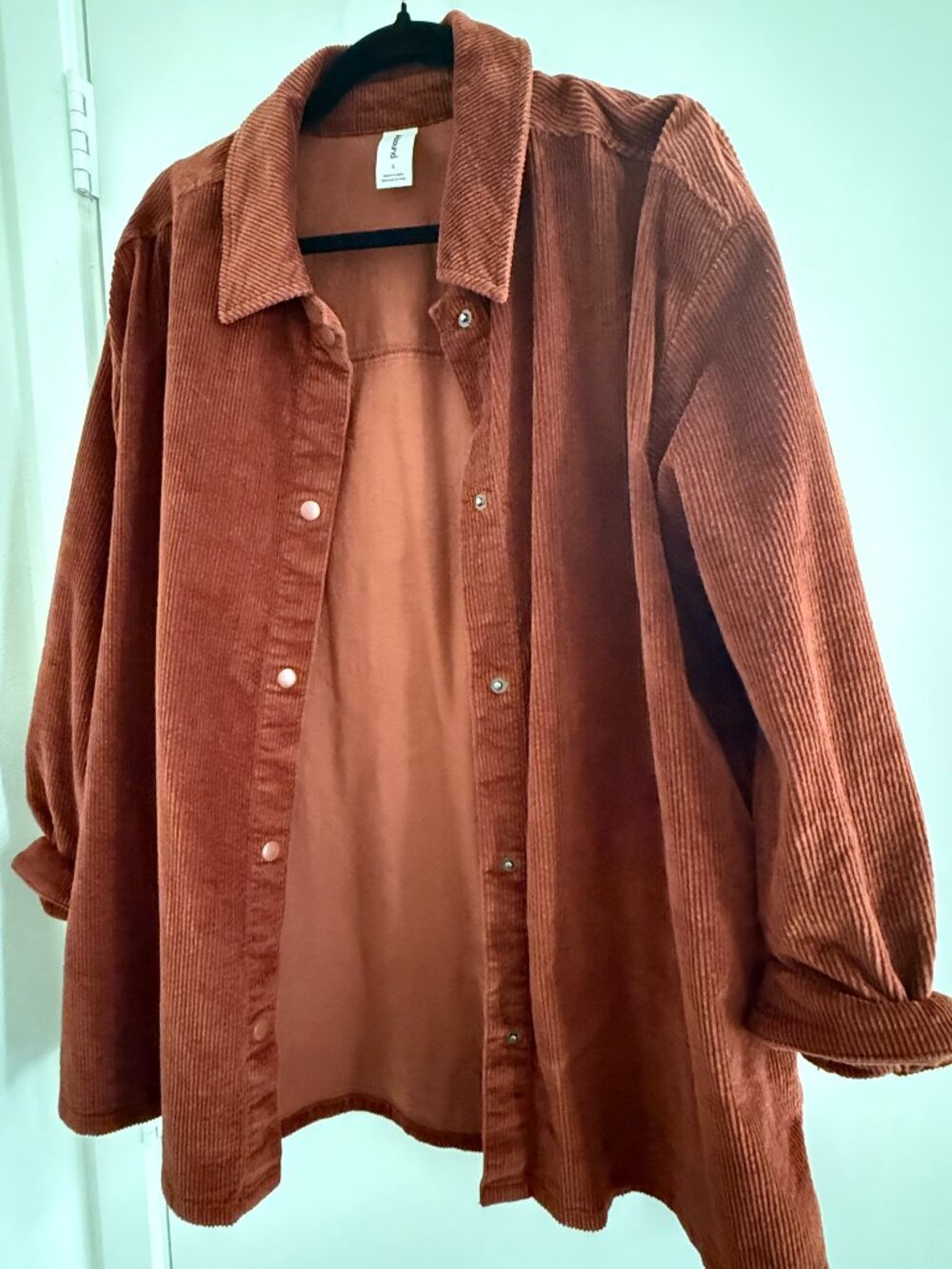 Terracotta Corduroy Shirt
